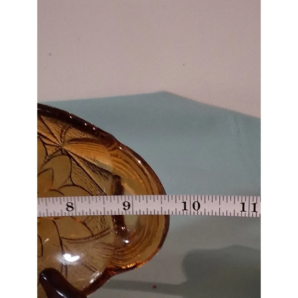 Indiana Glass vintage amber